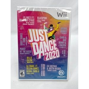 New Nintendo Wii Just Dance 2020 Sealed Video Game